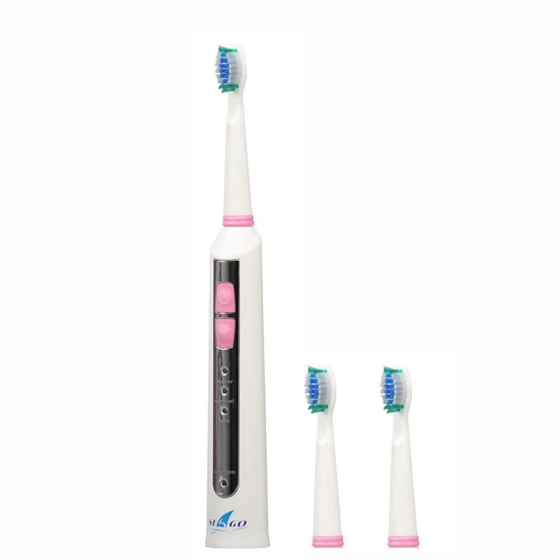 Звуковая электрическая зубная щетка для отбеливания зубов гигиены полости рта