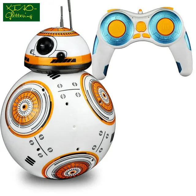 Звездные войны 15 см RC BB-8 робот Звездные войны 2,4G пульт дистанционного управления BB8 робот Интеллектуальный маленький шар экшн-фигурка игрушки Рождественский подарок