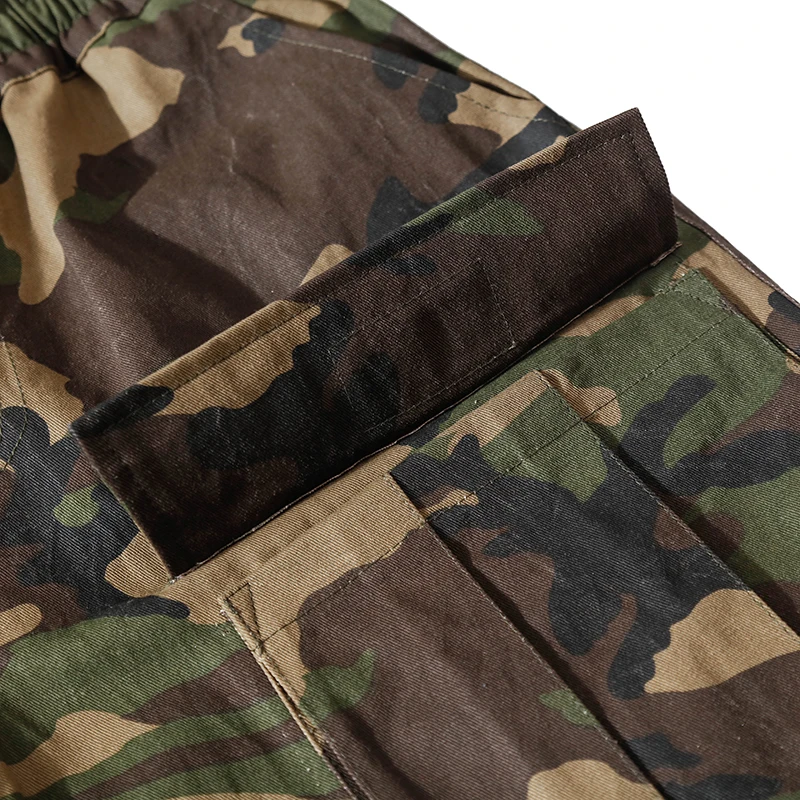 Уличная одежда камуфляжные карго шорты мужские военные городские уличные