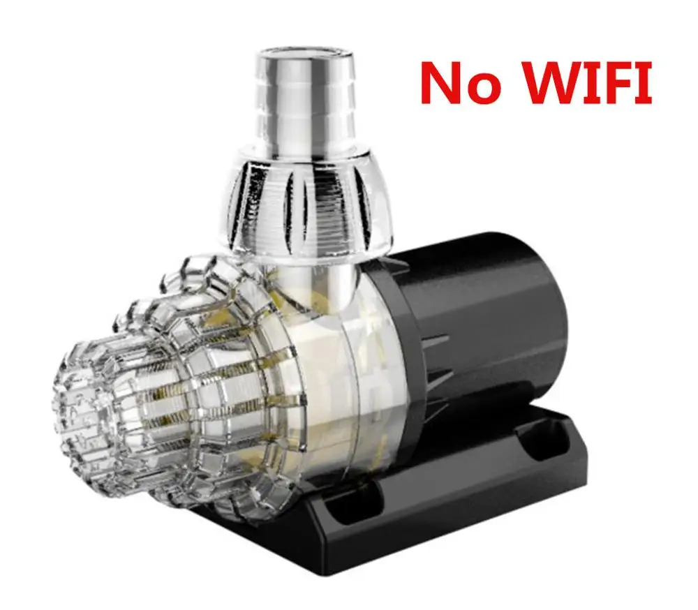 Белый Aquaexcel DC насос с Wi-Fi аквариумный водяной насос Регулируемый DC2000-12000L/ч подходит для различных размеров аквариума - Цвет: Белый