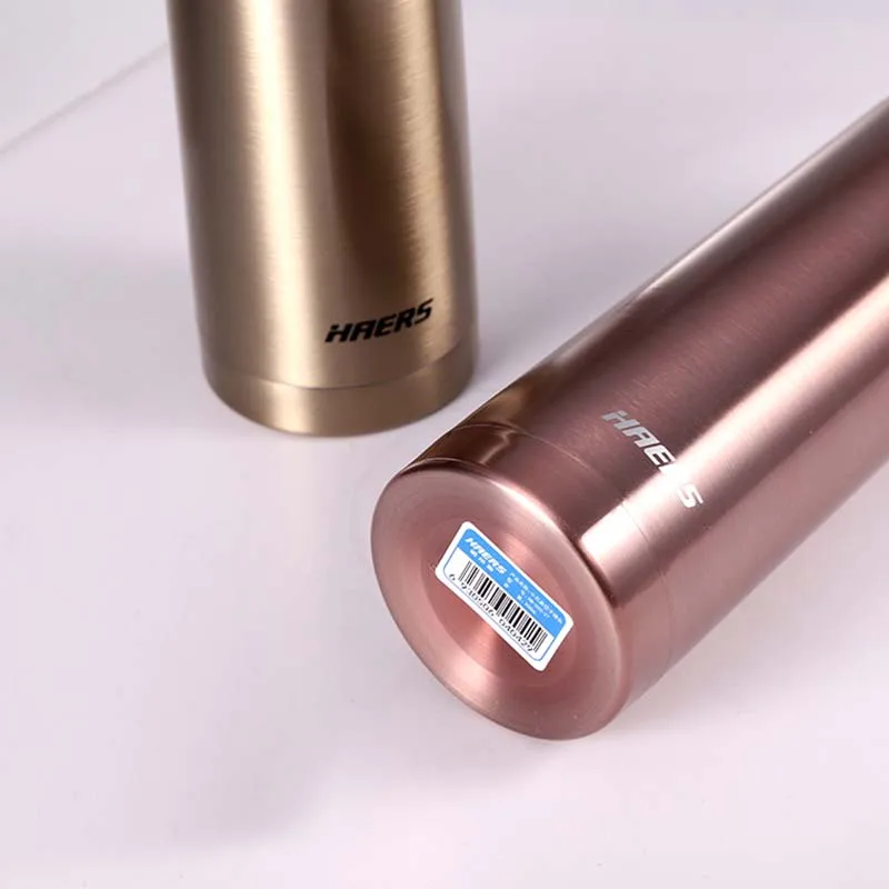 Haers 500 мл Термос 304 нержавеющая сталь BPA бесплатно термосы с веревкой для спорта на