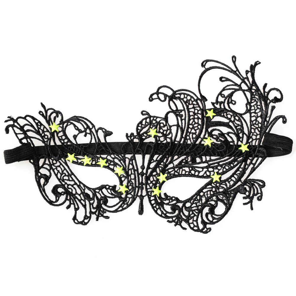 1 шт Лидер продаж Черный Lady кружева маска для глаз маскарада вечернее изящное