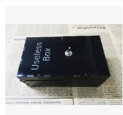 2016 мода новый черный бесполезный Box хватит и шутки смешные игрушки оставь меня в