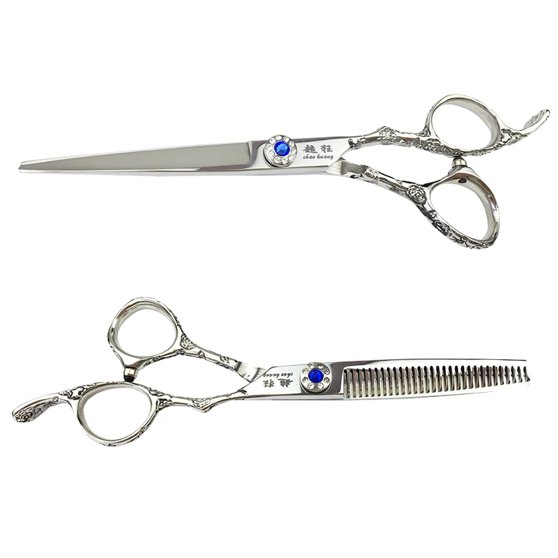 Профессиональный 6 &quotПарикмахерские Резки Истончение Ножницы Набор 440C