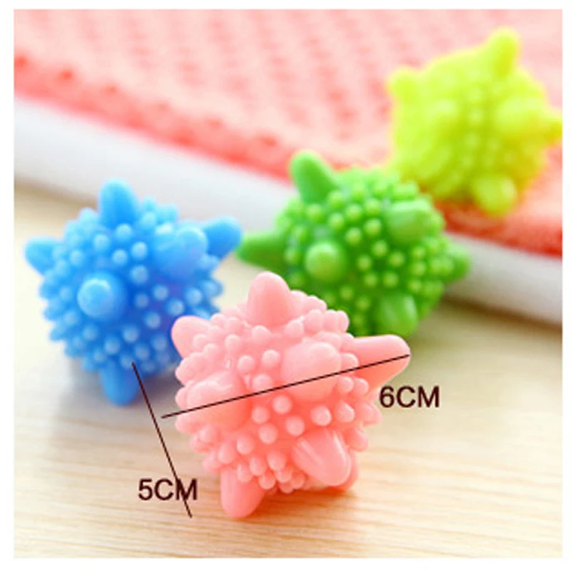 4 шт./лот Волшебные Чистые шарики для белья моющие из ткани мягкие свежести тканей