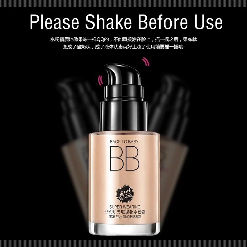 BIOAQUA Perfect основа для макияжа лица Уход за кожей BB крем Professional долговечный