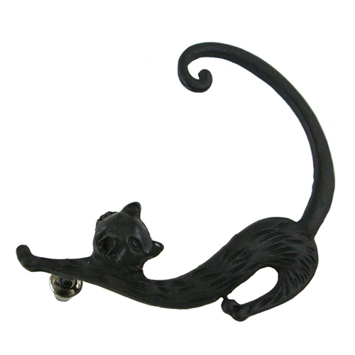 Лидер продаж 1 пара женские серьги каффы в виде кошки|Серьги-клипсы| |