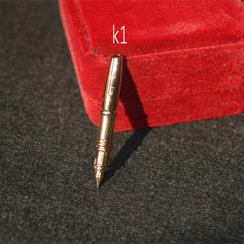 Модная металлическая черная и серая брошь в виде ручки Классическая мужская