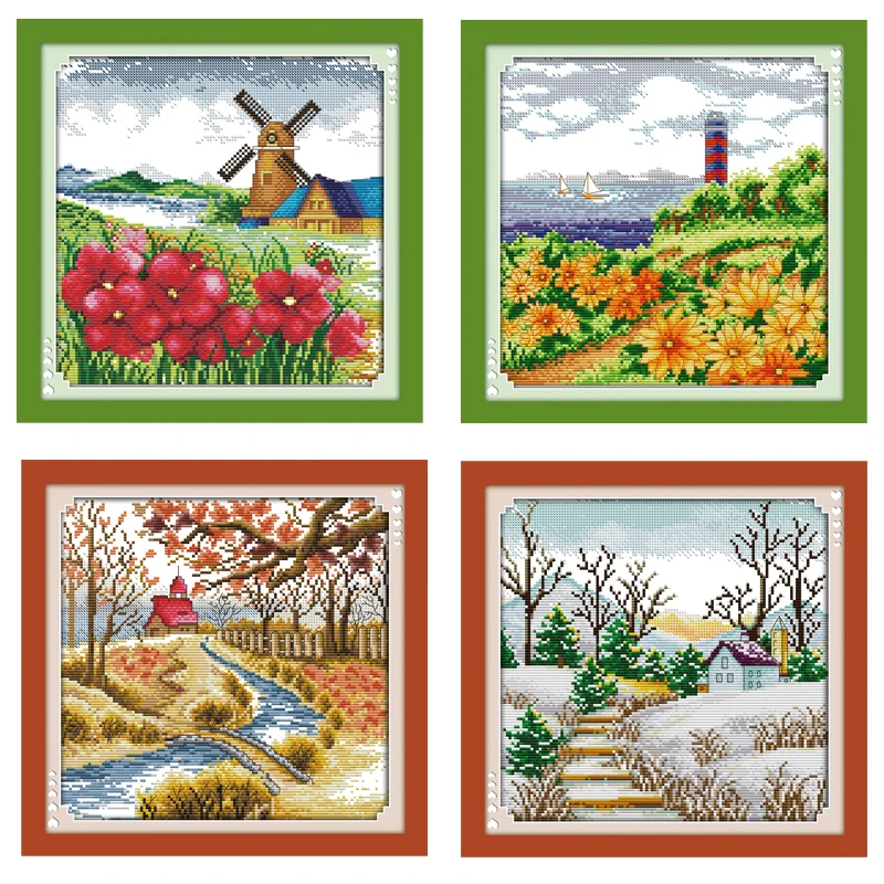 

Корейский вид узоров Счетный крест 11CT 14CT набор крестиков оптовая продажа декорации наборы крестиков вышивка рукоделие