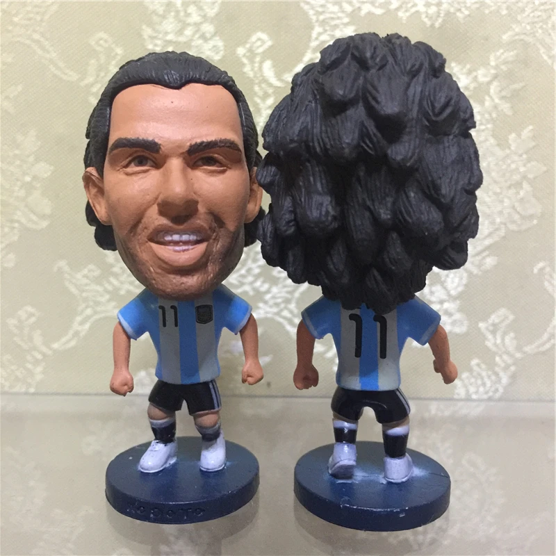 Soccerwe высота 6 5 см ПВХ футбольные куклы с героями мультфильмов звезда Аргентина 11 #