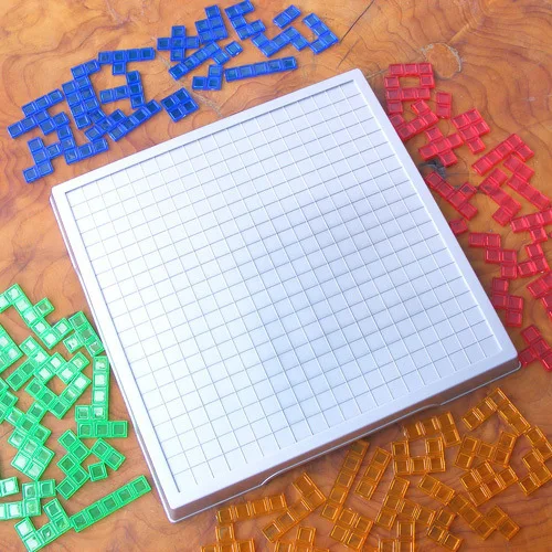 [Новинка] оригинальная новая настольная игра Tetris Blokus с 4 игроками английская