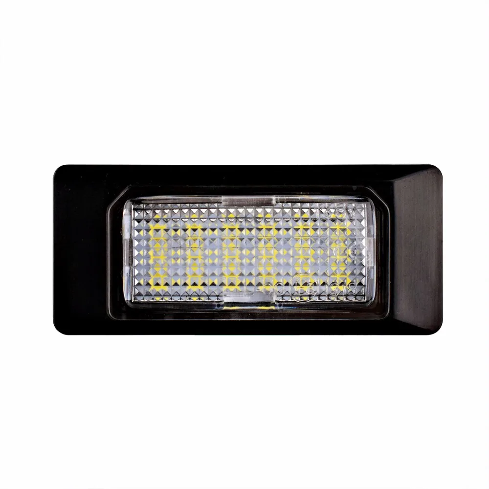 2 шт. светодиодный номерной знак светильник 12V для Volkswagen VW GOLF PASSAT POLO SHARAN TOURAN Тюнинг автомобилей аксессуары