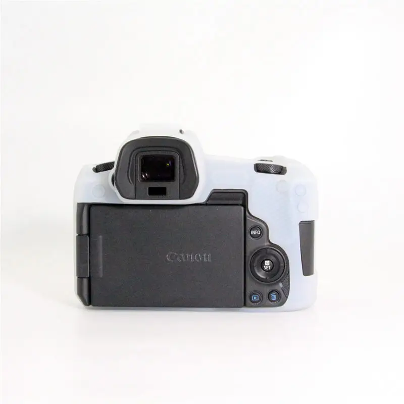 Мягкий силиконовый резиновый чехол для корпуса камеры Canon EOSR EOS R защитный |
