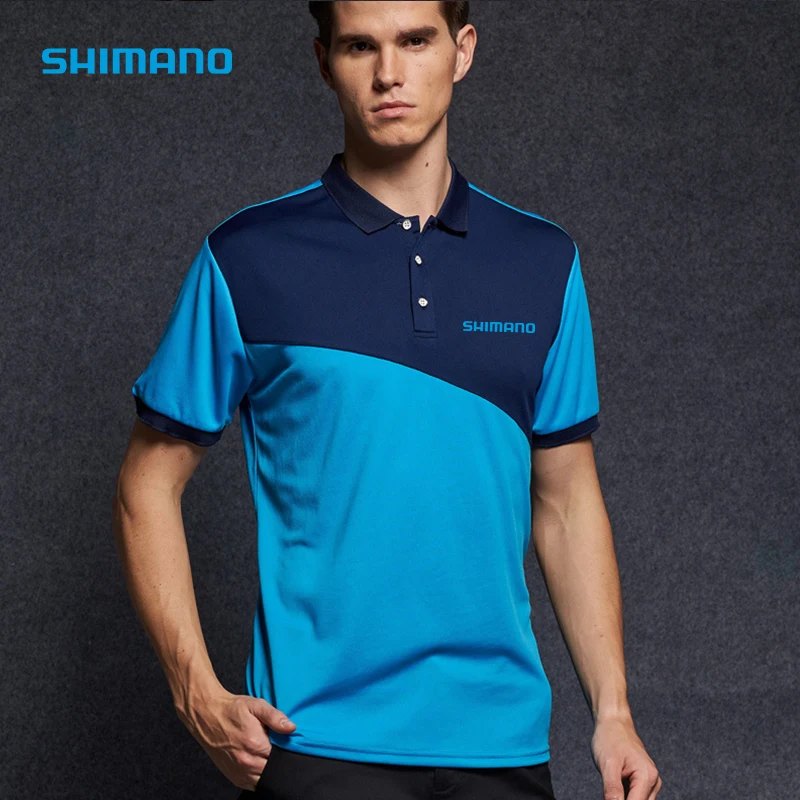 Shimano летняя быстросохнущая рыболовная Футболка мужская спортивная одежда для