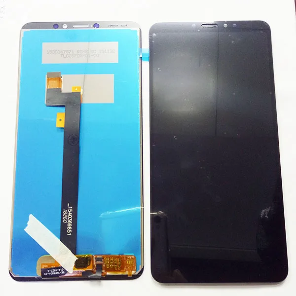 6 9 &quotдля Xiaomi Max 3 Max3 ЖК-дисплей + сенсорный экран черно-белый с лентой и