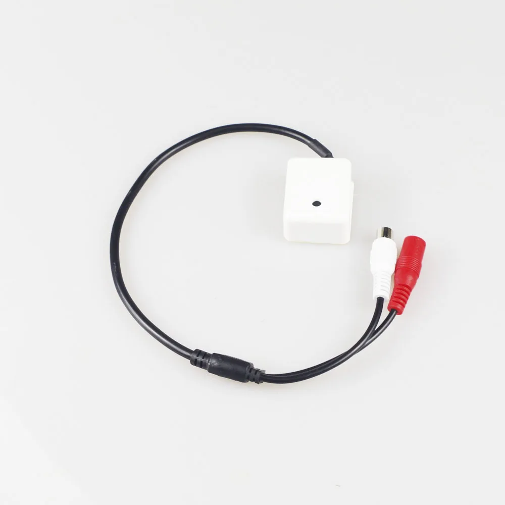 Mini CCTV Microphone Security Surveillance Audio Input Wide Range Camera Sound Pick up For AHD DVR IP | Безопасность и защита