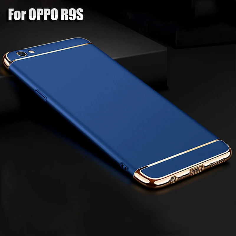 Для OPPO F1 Plus R9S R9 плюс задняя крышка Роскошные Бизнес 3 в 1 для телефон оболочки |
