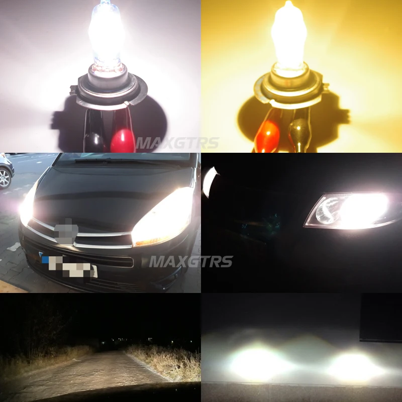 2 шт. ксеноновые лампы H1 H3 H4 H7 H8 H11 9005 9006 100 Вт 4300K/3000K|car light source|h11 100wlight source |