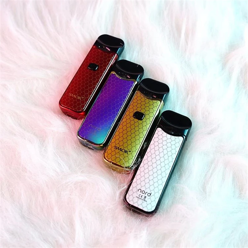Оригинальная сигарета Smok Nord Pod vape Kit с батареей 1100 мАч 3 мл электронная картридж Vape