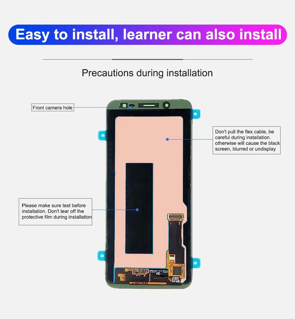 6," супер OLED для samsung Galaxy J8 J810 J810FN SM-J810 ЖК-дисплей сенсорный экран дигитайзер в сборе для samsung J8 lcd