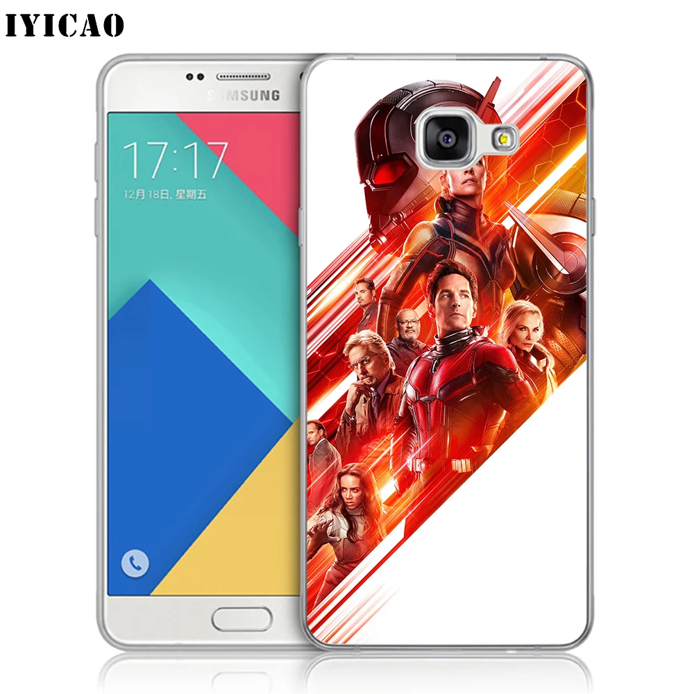 IYICAO Ant-Man и ОСА Мягкий силиконовый чехол для телефона Samsung A10 A30 A40 A50 A70 M10 M20 M30 TPU |