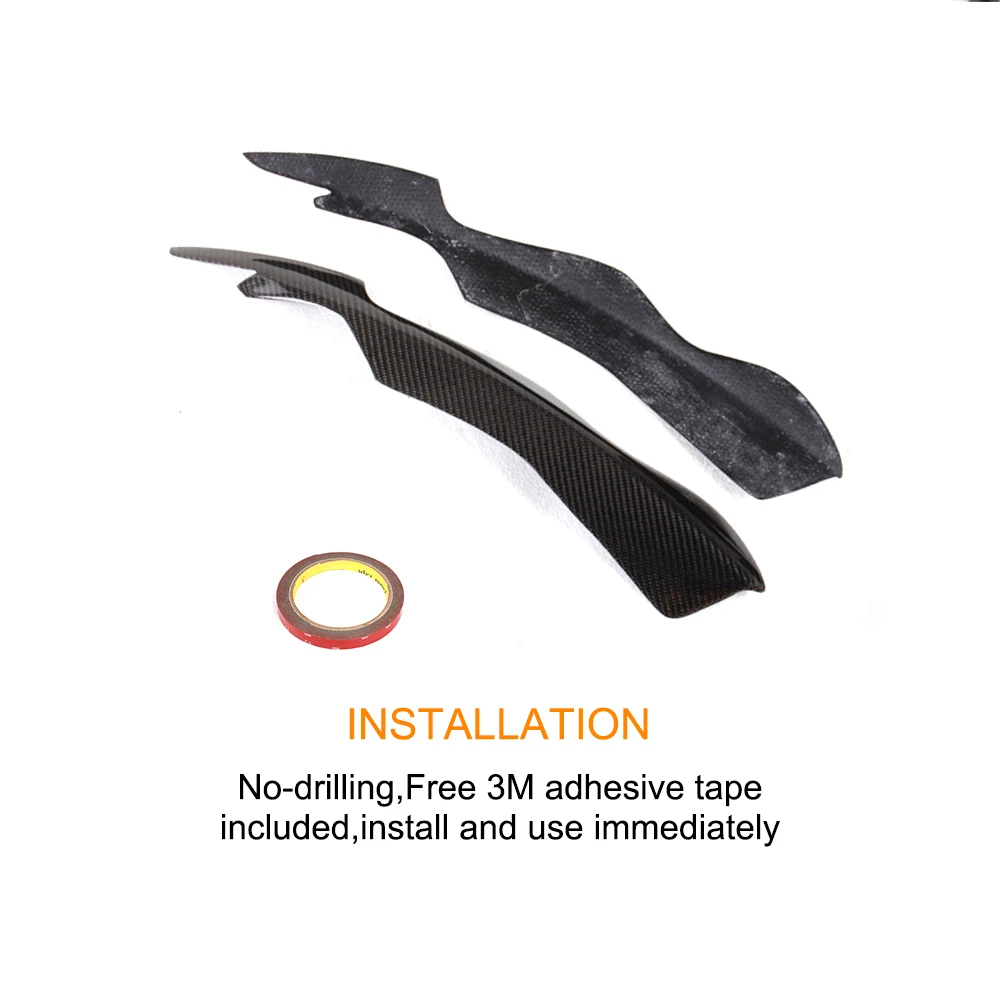 Налобный фонарь налобный из углеродного волокна для Audi A4 B9 S4 RS4 Sedan 4 двери 2013