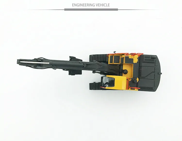 Редкая, Коллекционная модель сплава подарок 1:35 масштаб VOLVO EC210B гидравлический экскаватор инженерное оборудование литье под давлением модель для украшения