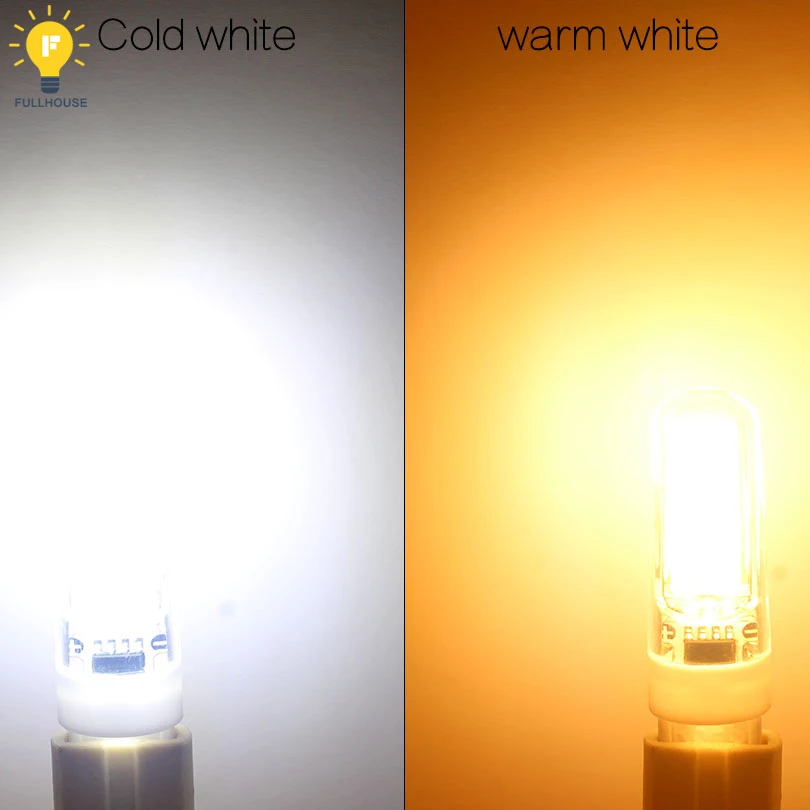 4 шт./лот высокое качество светодиодный светильник G4 G9 E14 COB 6 W LED 9 Вт AC/DC 12 V AC 220 В
