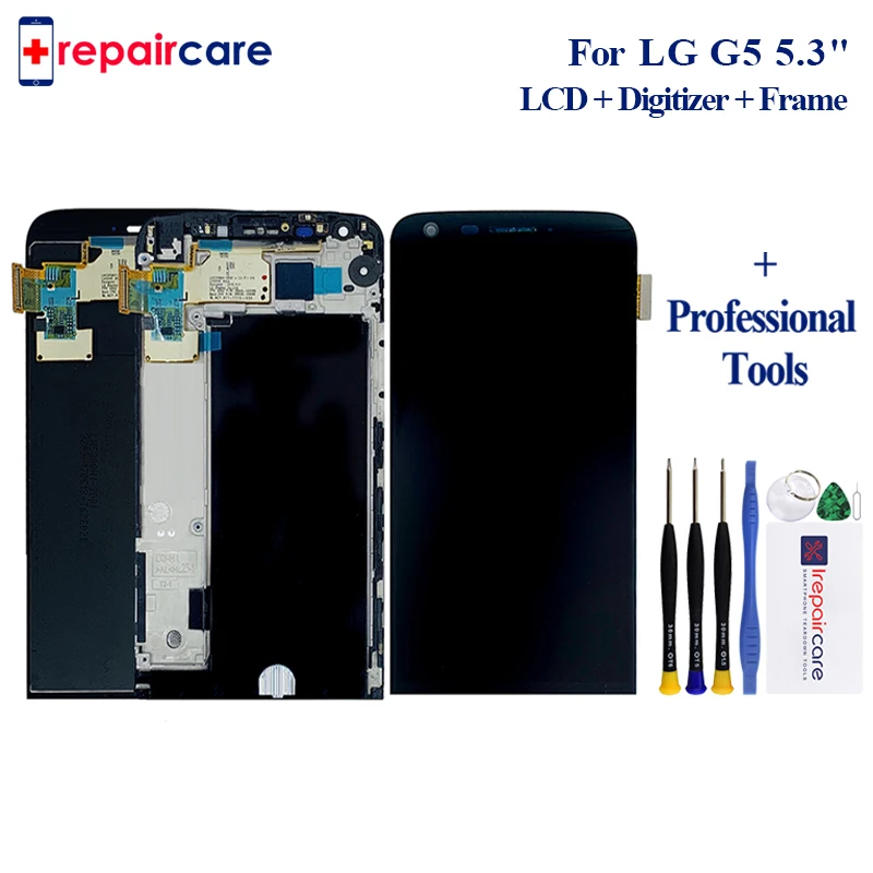 ЖК дисплей для LG G5 оригинальный 5 3 &quotЭкран H850 H840 H860 H820 кодирующий преобразователь