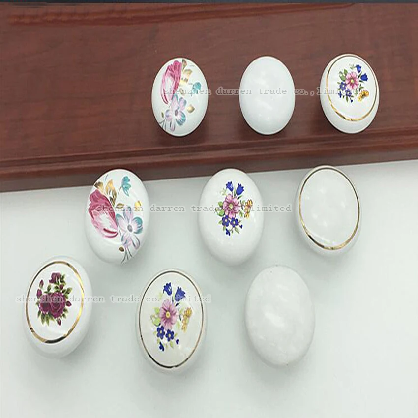 Европейский сад керамический ящик простая современная ручка с одним отверстием