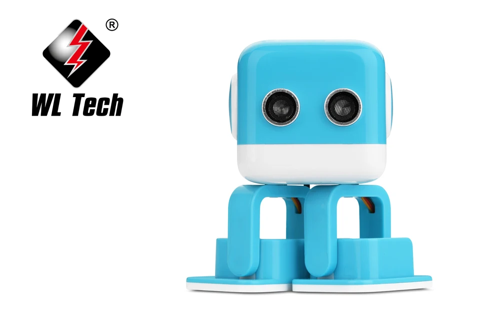 WLToys Cubee F9 Интеллектуальный робот приложение Программирование музыка танцы Индуктивный развивающие RC робот игрушка для детей