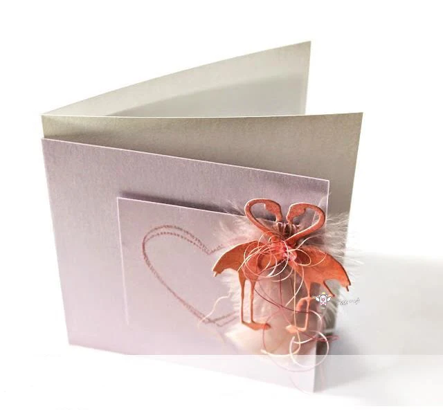 Свинья металлические режущие штампы для рукоделия формы высечки 2 шт. Love flamingo