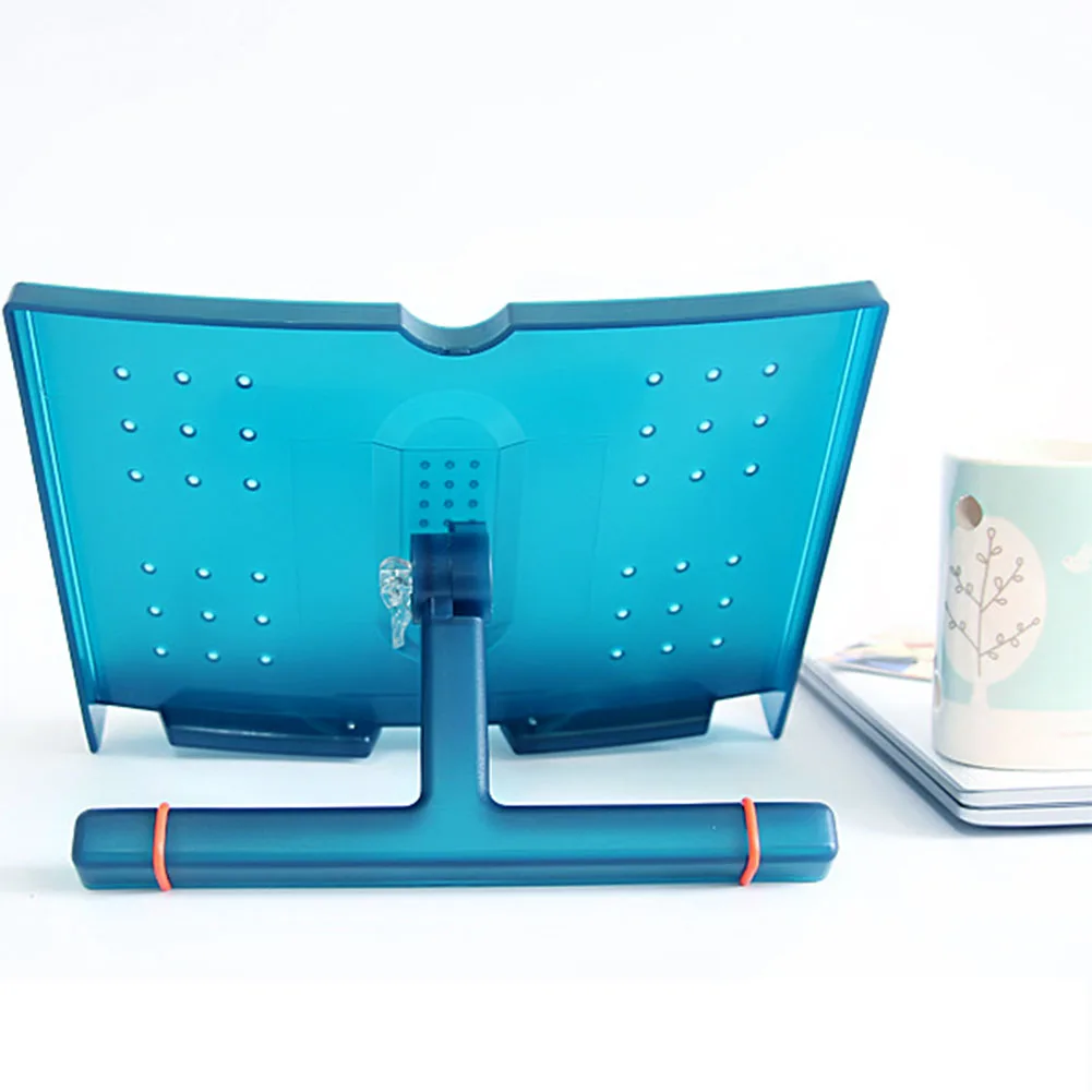 Пластик музыка подставки для книг портативный стол регулируемый держатель