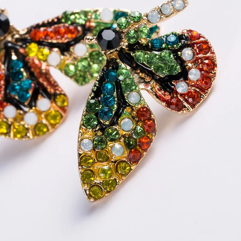 Find Me новые модные висячие серьги в стиле бохо с кристаллами и мозаикой винтажные