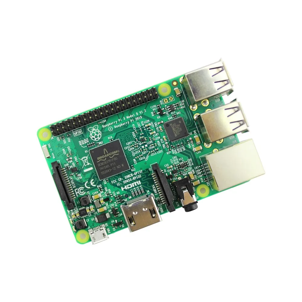 Elecrow Raspberry Pi 3 модели B 1 ГБ Оперативная память 4 ядра 2 ГГц 64 бит Процессор Wi-Fi Bluetooth