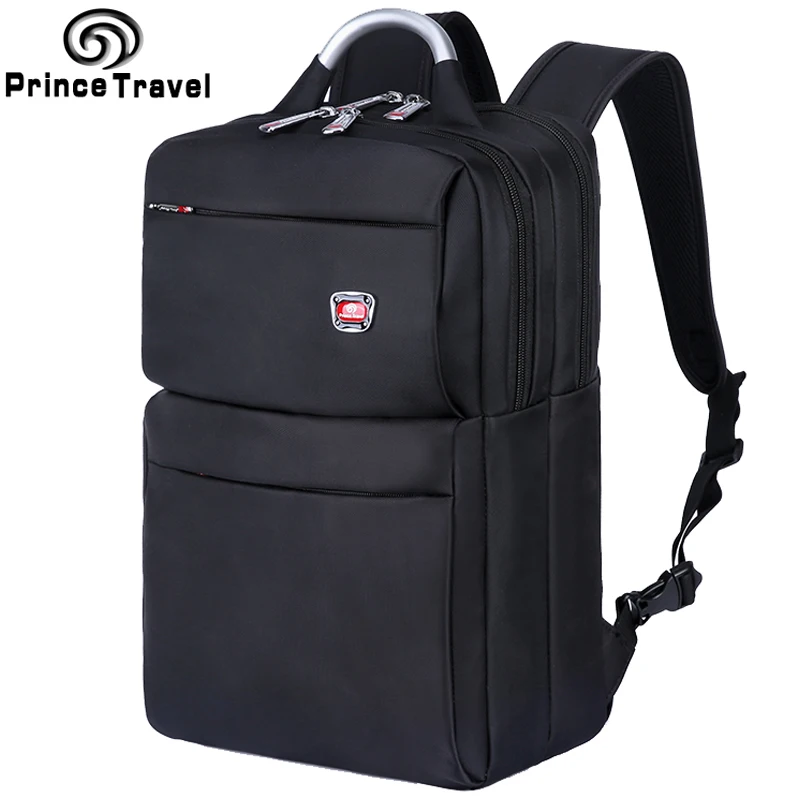Принц Путешествия Мужчины Ноутбук Рюкзак Bagpack Mochila Masculina 15 Дюймов Рюкзаки мужская