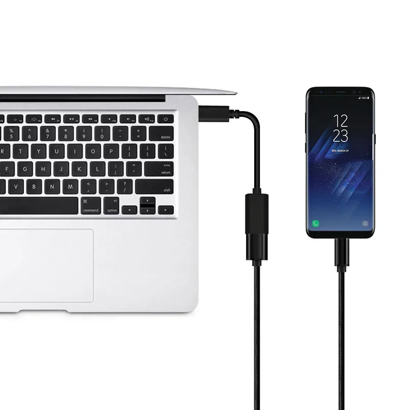 Кабель адаптер Type C с разъемом типа и USB A для быстрой зарядки кабель передачи