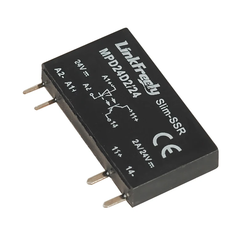 Релейный Модуль Микронапряжения MPD24D2/24, 4-Контактный PCB.