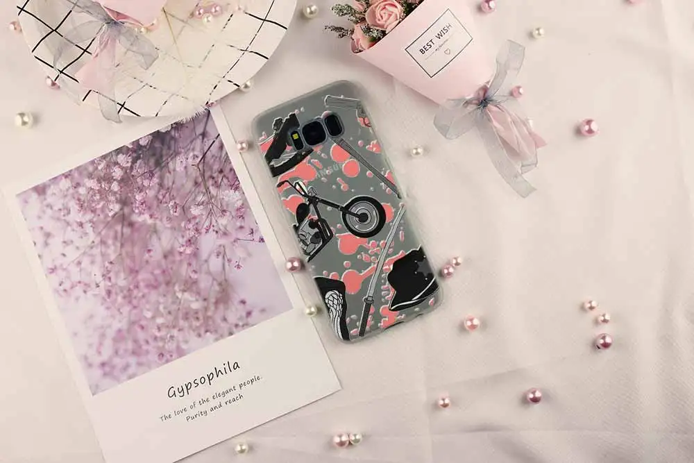 Чехол Ходячие мертвецы для Samsung Galaxy S7 Edge S8 S9 S10 S11 S20 S21 Plus Lite E Ultra|Бамперы| |