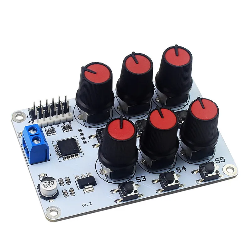 6-позиционная ручка сервоконтроллера/контроллер сервоконтроллера контроллера