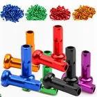 Цветные велосипедные спицы GUB, алюминиевый сплав, 14 г, медные соски 14 мм, MTB, велосипедные спицы, 100 шт.