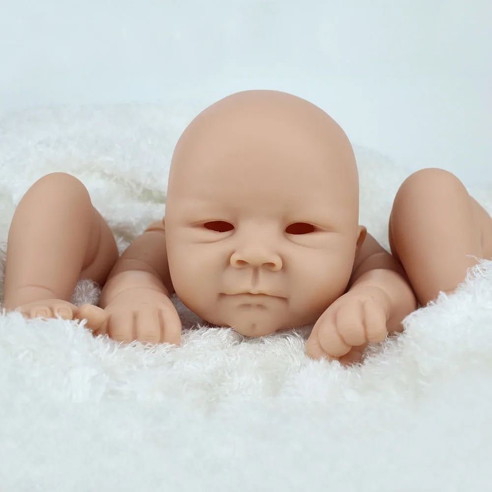 22 дюйма DIY reborn baby doll наборы мягкий винил силикон Реалистичный новорожденный bebe