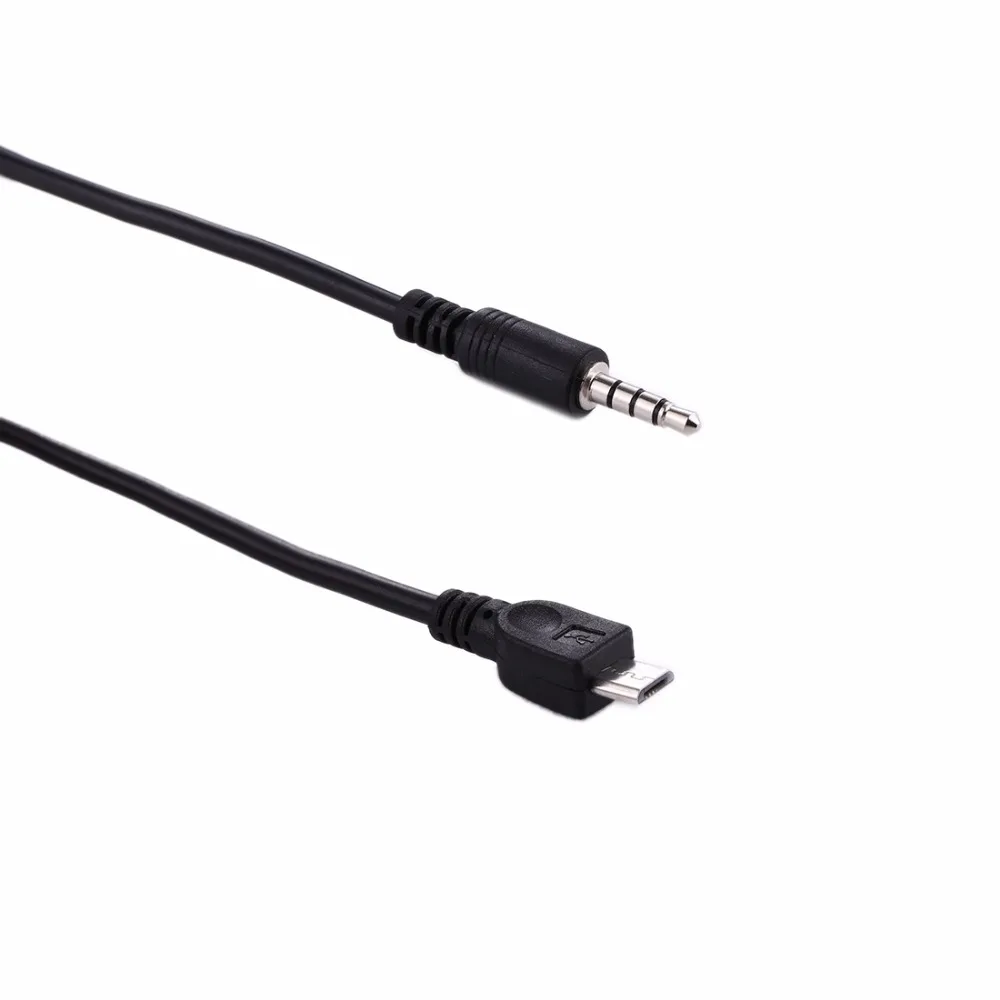 Аудиокабель со штекером 3 5 мм на штекер Micro USB длина: около 40 см|3.5mm male|male audioaudio cable |