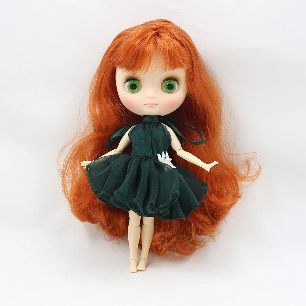 No.210BL1207 Обнаженная шарнирная кукла middie blyth 20 см с высоким прозрачным лицом