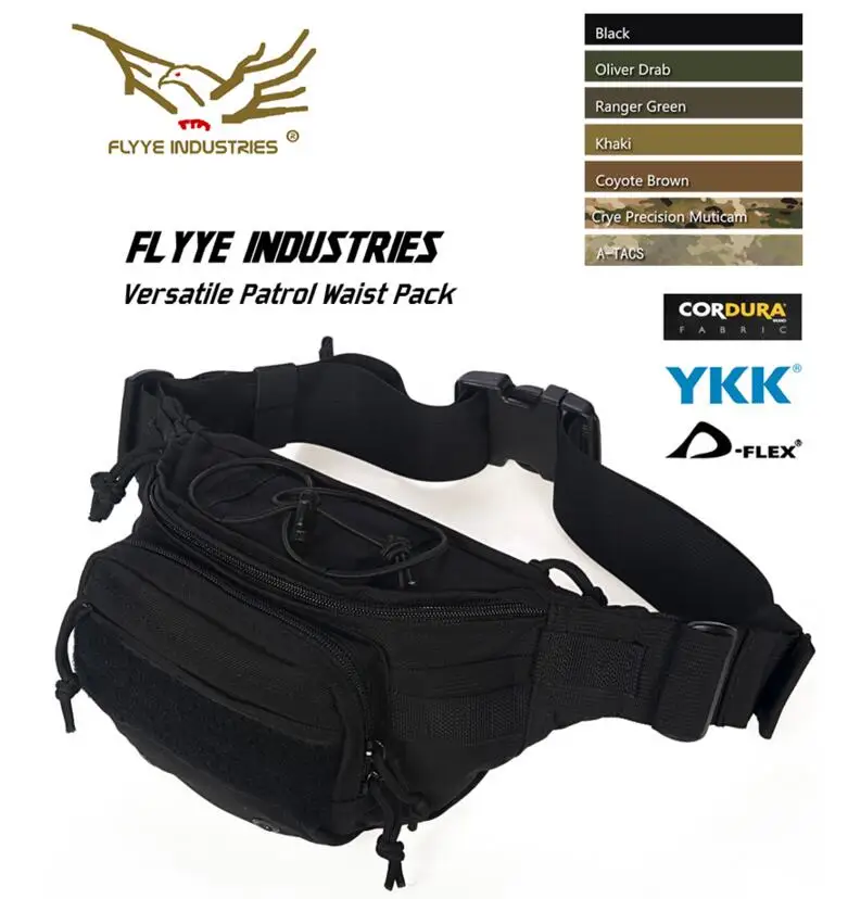 Поясная Сумка FLYYE универсальная в стиле Щенячий патруль|waist pack|waist packs molle |
