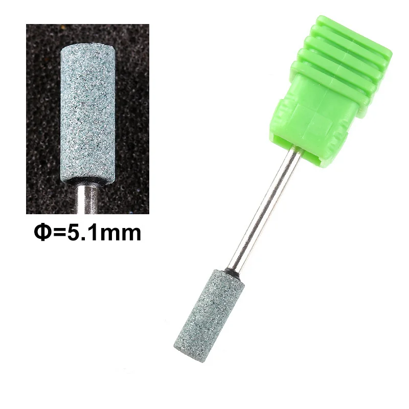Blueness 1PC Ceramic Stone Sharp Nail Drill Bits Corundum Material Electric Apparatus For Manicure Accessory Grinding Tools | Красота и