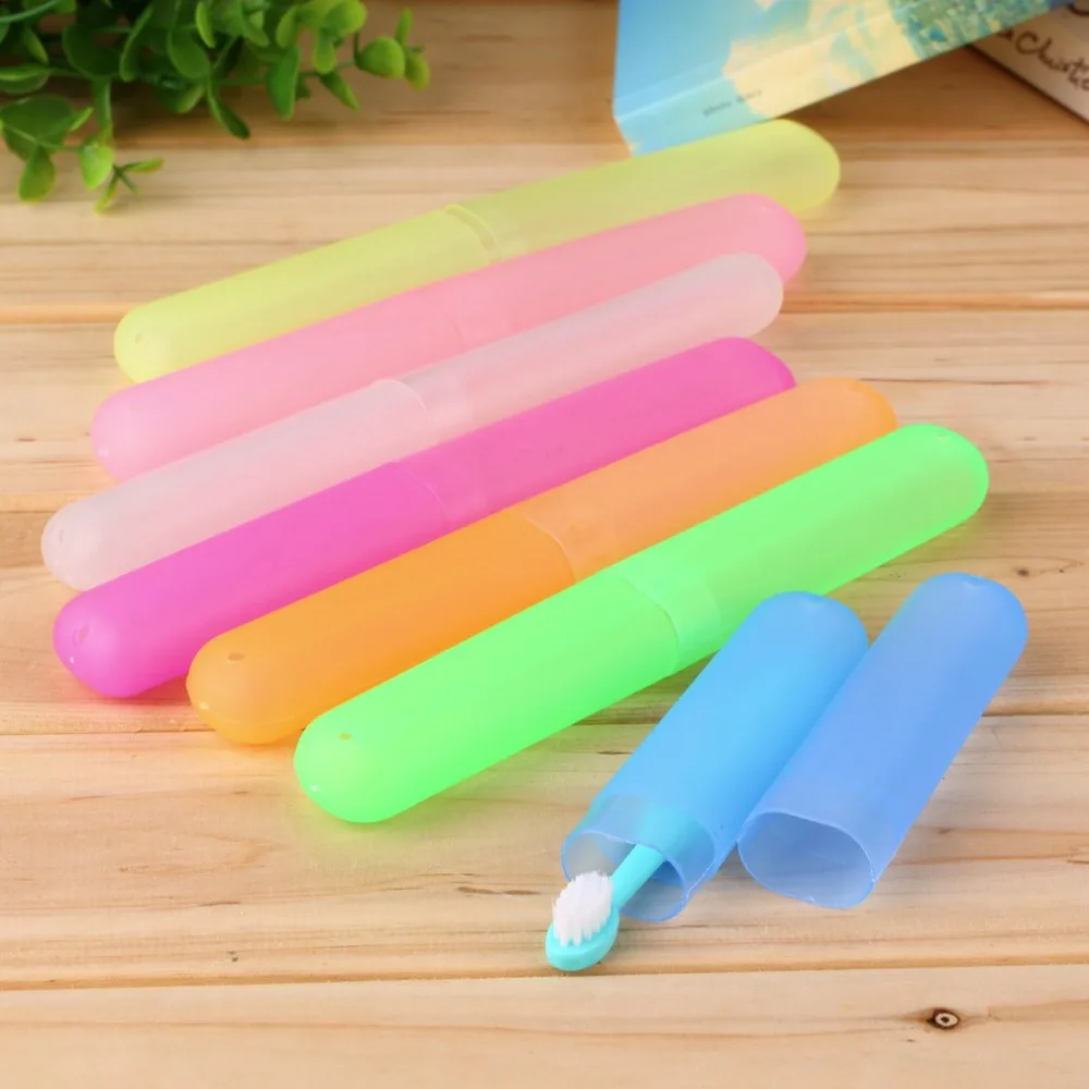 Portable Toothbrush Holder Case Box Travel Hiking Camping Protect SF227 | Дом и сад