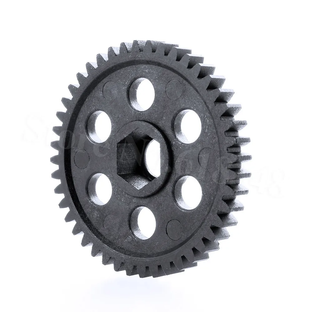 10 шт. RC HSP 02040 Spur Diff Main Gear 44T для 1/10 Nitro On Road Car 94102 94122 SONIC XSTR POWER Redcat Lightning STR запчасти|main