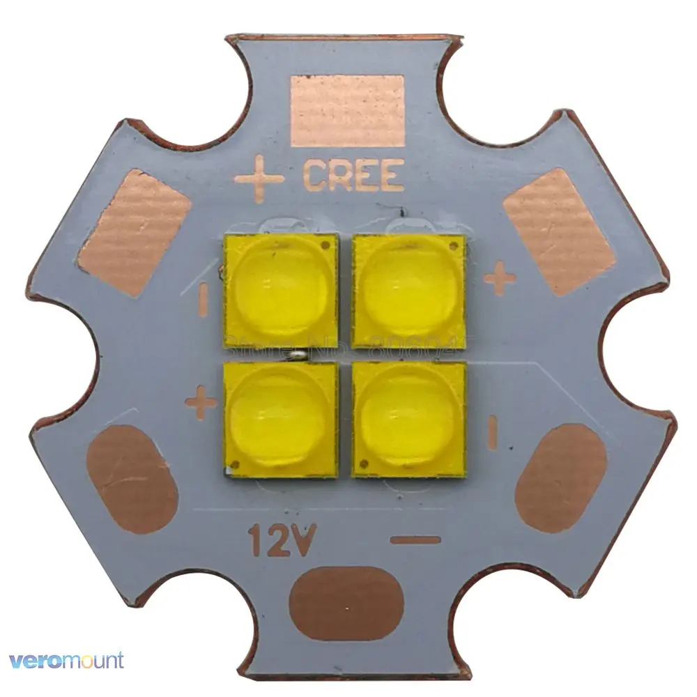 Cree XPG3 XP G3 3 в 6 12 В 4 чипа 24 Вт светодиодный излучатель высокой мощности холодный