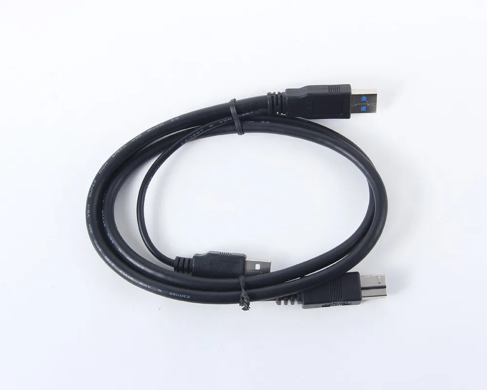 5 Гбит/с USB3.0 A Type Male AM To USB 3 0 BM Мобильный Внешний жесткий диск HDD Y кабель с
